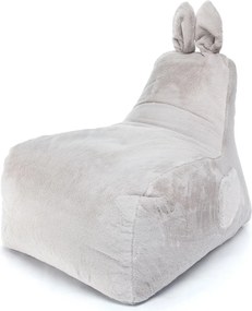 Set 2 detských sedacích vakov Bunny L Lapit + Bag Sako L Dot sivý