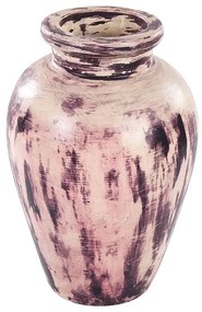 Terakota Dekoratívna váza 34 Béžová AMATHUS Beliani