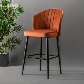 Sada barových stoličiek Rubi Tile Red, 4 ks, 4 ks