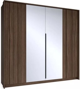 Skriňa Flaro 223 cm s osvetlením - dub dunin