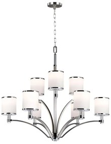 Feiss FE-PROSPECT-PARK9 - Luster na reťazi PROSPECT PARK 9xE27/60W/230V