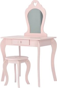 Detský toaletný stolík FAIRY DREAM ružový PHO0403