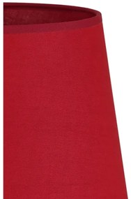 Duolla - Tienidlo k stolnej lampe CLASSIC M E27 pr. 24 cm červená