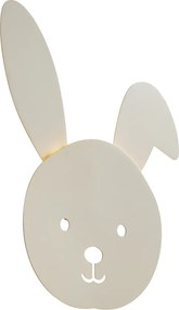 Detská nástenná lampa béžová vrátane LED 3-stupňovo stmievateľná - Benny zajačik