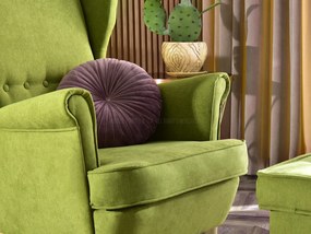 Kreslo ušiak Margis (biela). Akcia -20%. Vlastná spoľahlivá doprava až k Vám domov. 1136050
