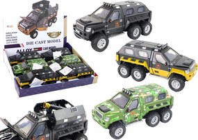 LEAN Toys Auto s delom vo vnútri, zvuk, svetlo, 3 farby