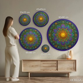 DUBLEZ | Liečivá mandala na stenu - Srdce Orientu