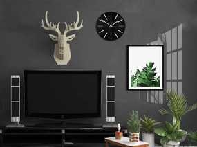 Nástěnné hodiny Modus 30 cm černé