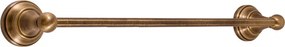 Slezák - RAV Držiak uteráka 550,5 mm MORAVA RETRO - MKA0701/55SM, Stará mosadz (Bronz)