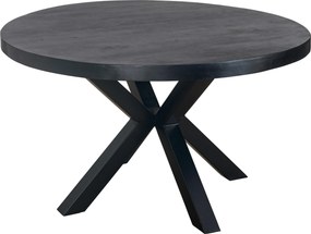 XXXLutz JEDÁLENSKÝ STÔL, mangové drevo, čierna, 130/130/76 cm P & B - Stoly - 002641004701