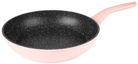 Silvercrest®  Hliníková panvica, Ø 28 cm, bledoružová + Hliníková panvica, Ø 24 cm, bledoružová  (800011902)