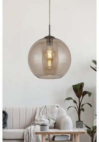 Searchlight 1632AM - Luster na lanku BALL 1xE27/60W/230V hnedá