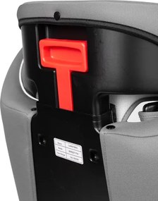 Autosedačka CARETERO BREEZY FIX GREY (100-150cm)