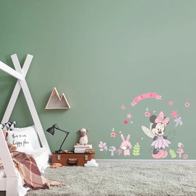 Samolepka na stenu "Minnie Mouse" 88x68 cm