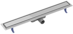 Cersanit Tako, lineárny odtokový žľab s obojstranným roštom 80cm, nerez, S907-010