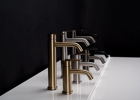 Rea Ontario, vysoká umývadlová batéria h-300, čierna matná, REA-B5508