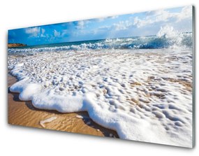 Nástenný panel  Pláž more pisek príroda 100x50 cm