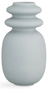 Modro-sivá keramická váza Kähler Design Kontur, výška 29 cm