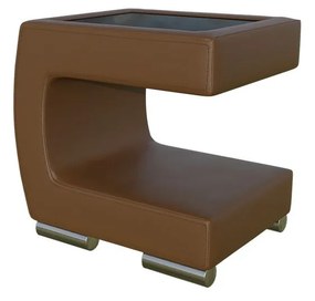 Nočný stolík Umaru, Strana: ľavá, Dostupné poťahy: ekokoža Soft 033