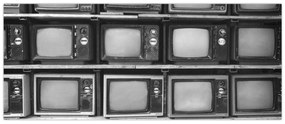 Obraz - Retro televízie (120x50 cm)