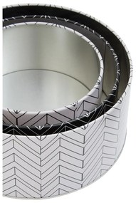 Kovové dózy v súprave 3 ks na potraviny Urban – Premier Housewares