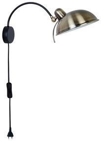 Candellux Nástenná lampička NORA 1xE14/40W/230V CA0023