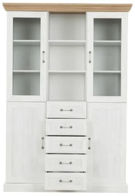 Tempo Kondela Vitrína, sosna nordická/dub divoký, ROYAL W2D