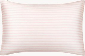Obliečka na vankúš z hodvábu charmeuse Striped