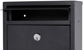 Poštová schránka Gustav čierna