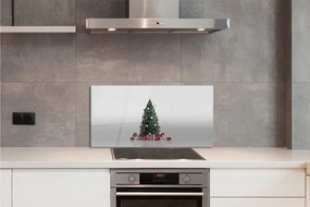 Nástenný panel  Ozdoby na vianočný stromček darčeky 100x50 cm