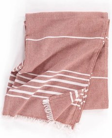 Bavlnená deka v terakotovej farbe 150x200 cm Solene – Tiseco Home Studio