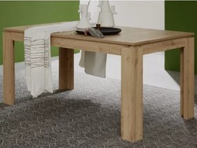Rozkladací jedálenský stôl Universal 160x90 cm, dub Wotan%