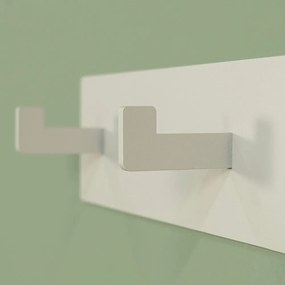 Sivo-béžový kovový nástenný vešiak Leatherman – Spinder Design