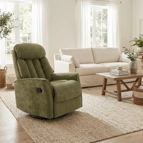 Polohovacie kreslo zelené TV-H9327 GRN2