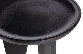 Set 2 konferenčných stolíkov heela čiernych MUZZA