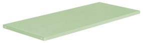 Kovová polica JAN I BEATA, 898 x 360 x 20 mm, Fresh Style: pastelová zelená