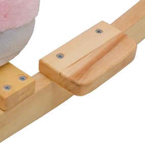 Hojdacia hračka s melódiou Baby Mix – ružový jednorožec