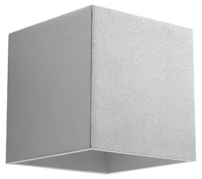 Sollux SL.0058 - Nástenné svietidlo QUAD 1 1xG9/8W/230V šedá