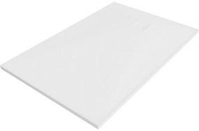 Mexen Bert, SMC obdĺžniková sprchová vanička 90 x 80 cm, biela, 4K108090