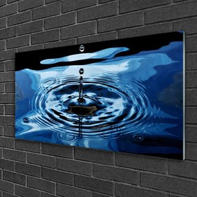 Obraz na skle Voda umenie 125x50 cm