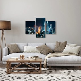 Obraz - Noc v Kuala Lumpur (90x60 cm)
