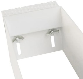 Zapustené bodové svetlo biele otočné a naklápateľné bez rámu 3-svetlo - Oneon