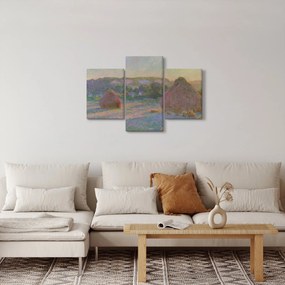 Obraz - Claude Monet, Stacks of Wheat (End of Summer) , reprodukcia (90x60 cm)