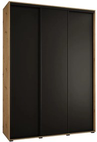 Skriňa 45 Canaris 1 200 artisan/čierna/čierna