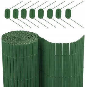 Bluegarden, PVC kryt / tienidlo na terasu-balkón 100 x 300cm, zelená, OGR-20002