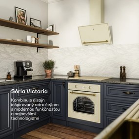 Klarstein Victoria šikmý digestor 60 cm prietok vzduchu 336 m³/h