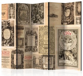 Artgeist Paraván - Vintage Books II [Room Dividers]