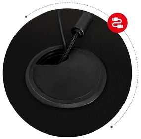 PC stolík Hyperion 2.5 (čierna). Akcia -17%. Vlastná spoľahlivá doprava až k Vám domov. 1087501