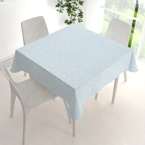 Biante Dekoračný štvorcový obrus PM-063 Konfety na pastelovo modrosivom 80x80 cm
