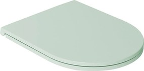 Isvea Isvea, INFINITY WC sedátko SLIM, Soft Close, Easy Take, svetlá zelená, 40KF0542I